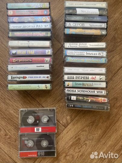 Аудиокассеты с записью