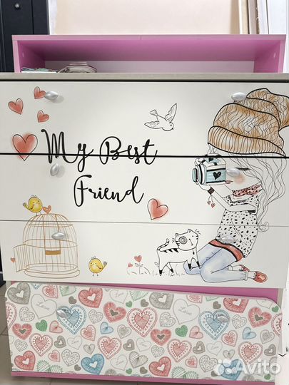 Комод детский Алиса