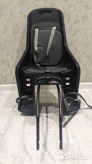 Велокресло Polisport Groovy RS plus черный/серый