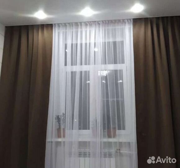 Шторы блэкаут рогожка