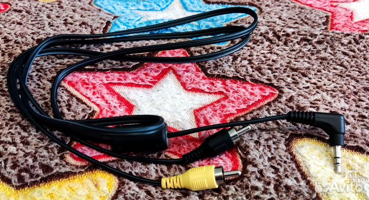 Кабель джек 3.5 мм - 3 RSA аукс