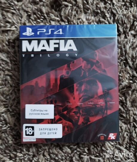 Mafia Trilogy для PS4/PS5 (новый)