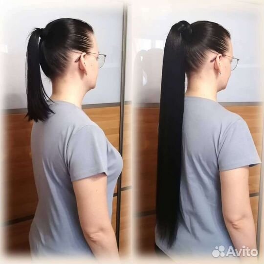 Хвост на резинке