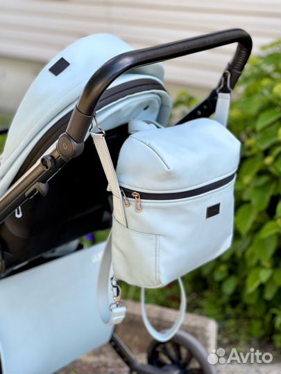 Коляска Anex E/type 2в1 голубая