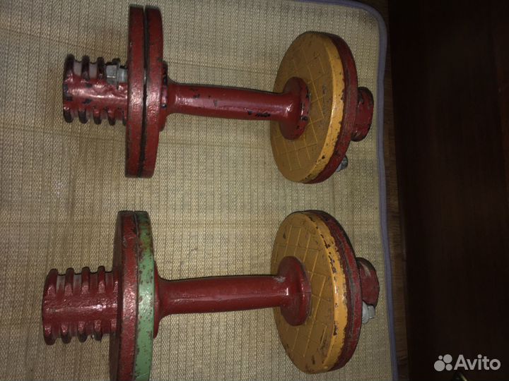 Гантели разборные 2*22кг