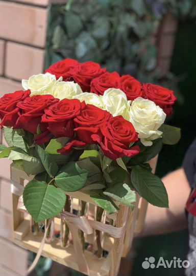 Необычные букеты из живых цветов