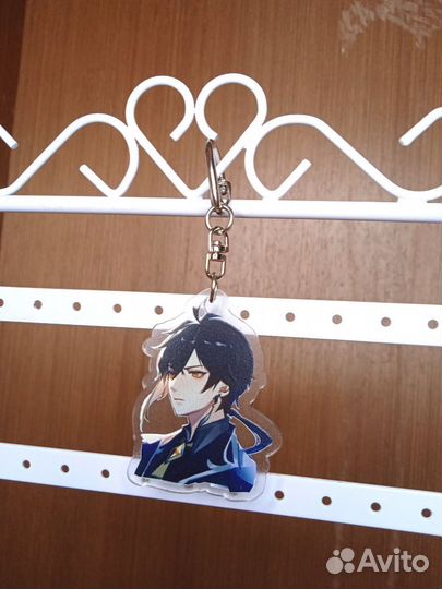 Акриловый брелок Genshin impact Чжун Ли