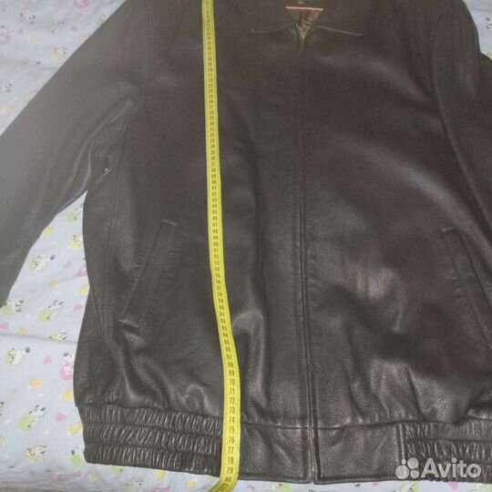 Мужская кожанная куртка натуральная