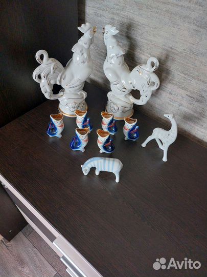 Фарфоровые статуэтки лфз