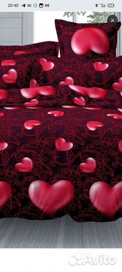 Постельное белье евро новое