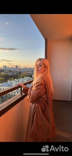 Сумка шопер коричневая