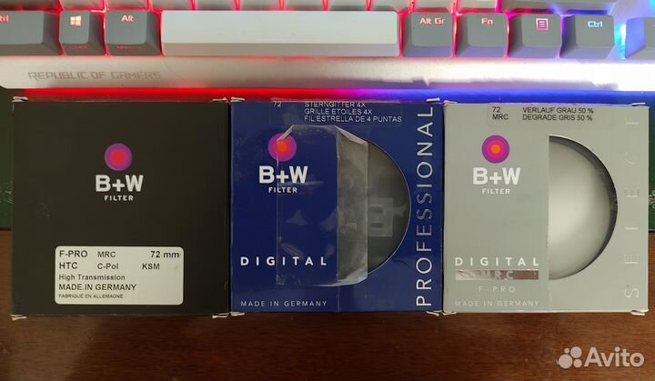 Фильтры B+W 72мм