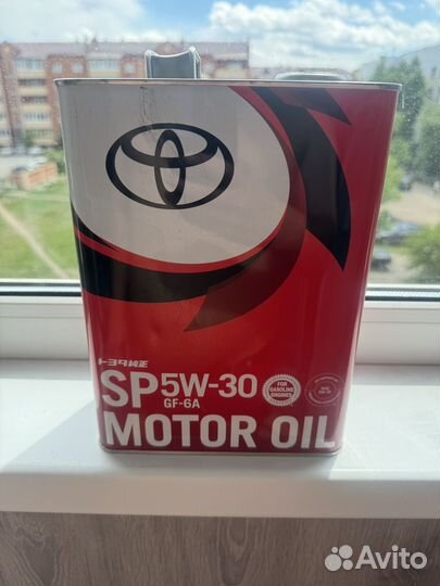 Масло toyota 5w30