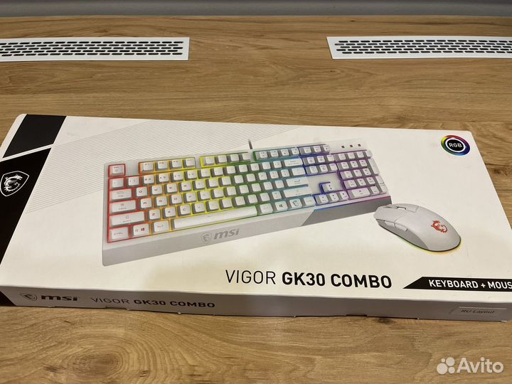 Игровая клавиатура msi gk30