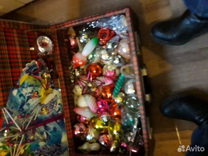 Игрушки елочные.Производство СССР