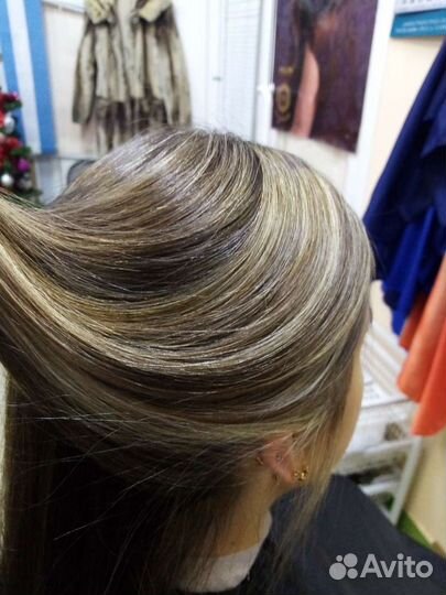 Мелирование, окрашивание