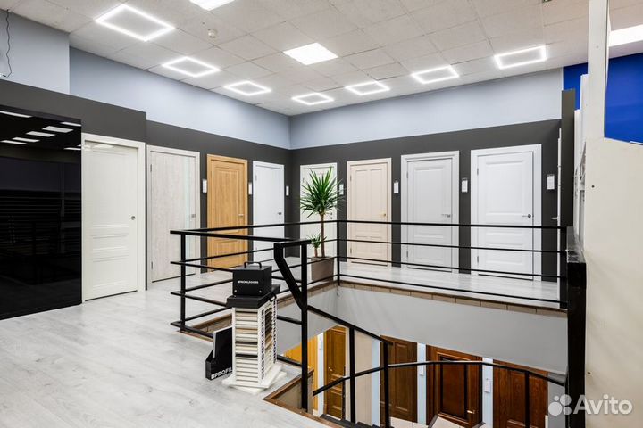 Дверь серая межкомнатная