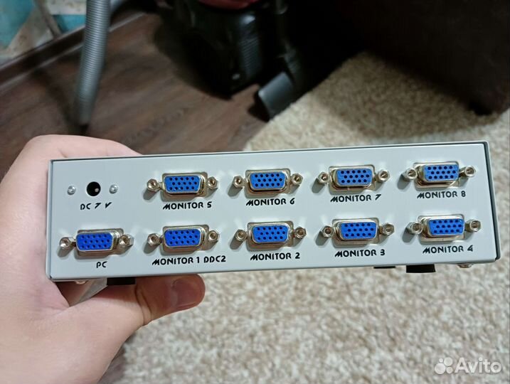 Сплиттер vga Gembird Gvs-128