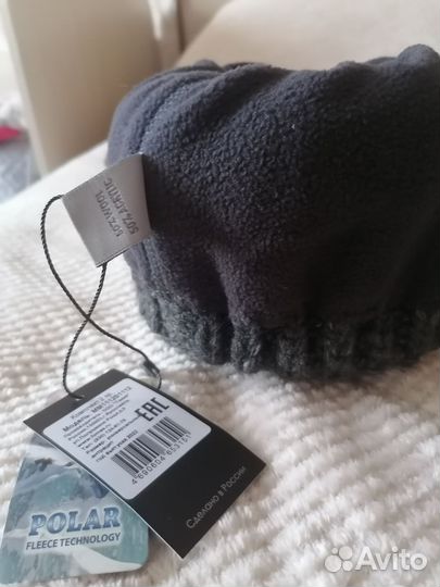 Комплект зимний шапка и снуд