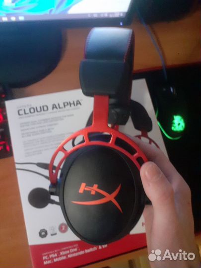 Наушники hyperx cloud alpha