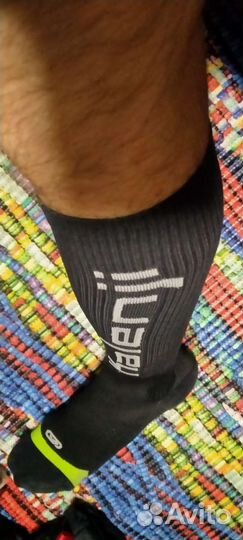 Носки с принтом унисекс компрессионные