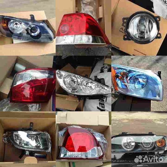 Cтекло фары противотуманной LR (линза) для audi A6