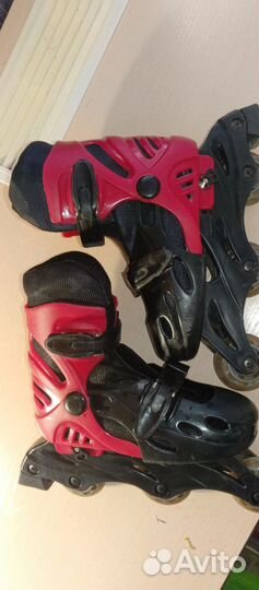 Роликовые коньки детские раздвижные 31-34