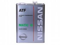 Жидкость для АКПП Nissan Matic Fluid D, 4л