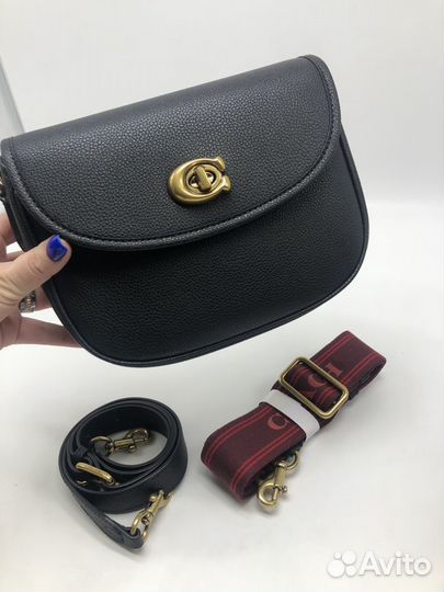 Сумка coach новая натуральная кожа