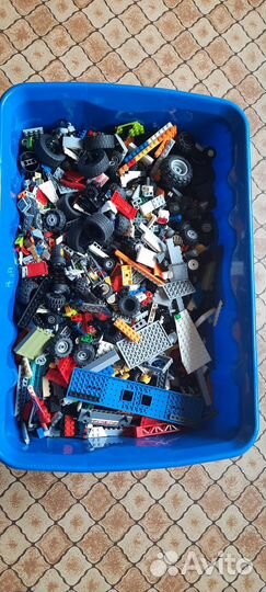 Lego city россыпью. Большой ящик