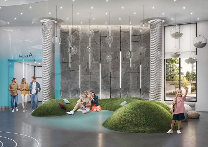 3-к. квартира, 92,4 м², 6/23 эт.