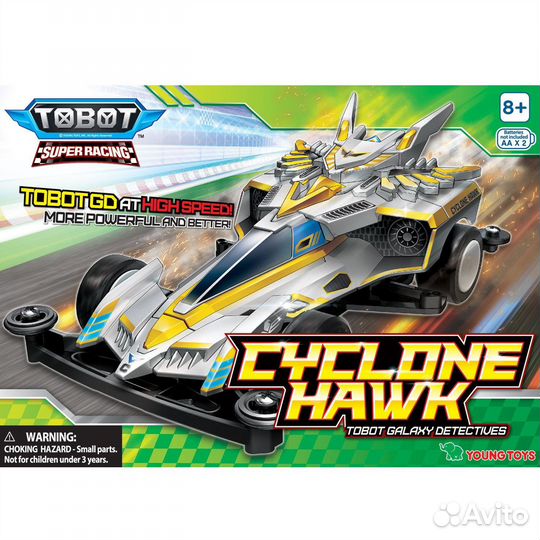 Тобот Супер Рэйсинг Циклон Хок, 301206