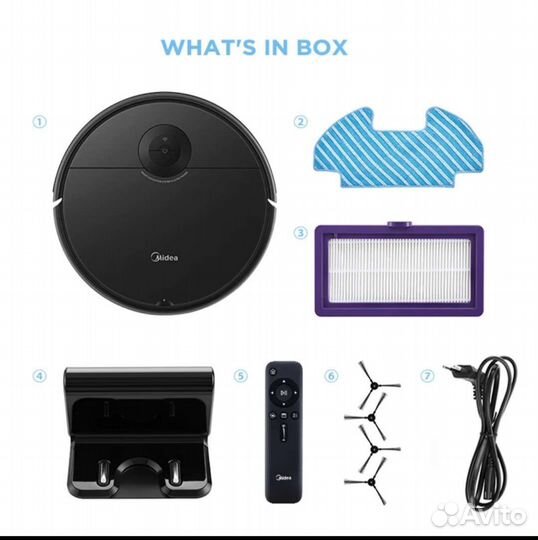 Робот пылесос Мidea