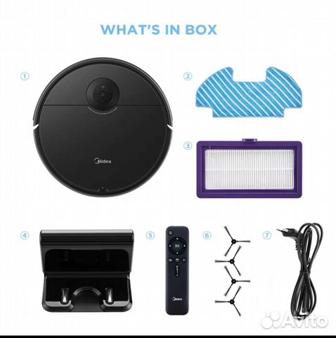 Робот пылесос Мidea