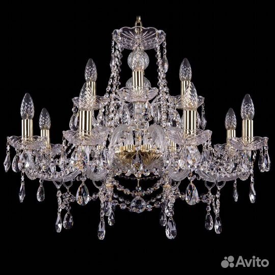 Люстра подвесная Богемия классика