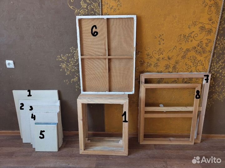 Холсты, подрамники, планшет новые и бу