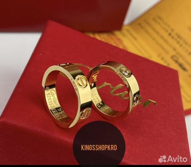 Кольцо Cartier Love