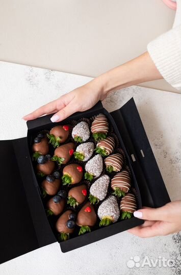 Клубника в шоколаде набор
