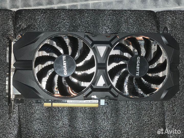 Видеокарта gigabyte gtx 960
