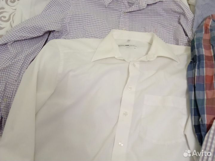 Рубашки мужские одним лотом