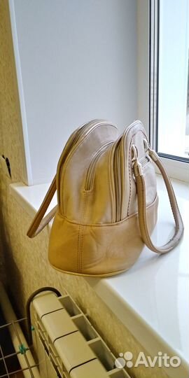 Сумка женск вместительная искусств мягкая кожа