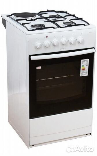 Новая плита газовая, 3+1