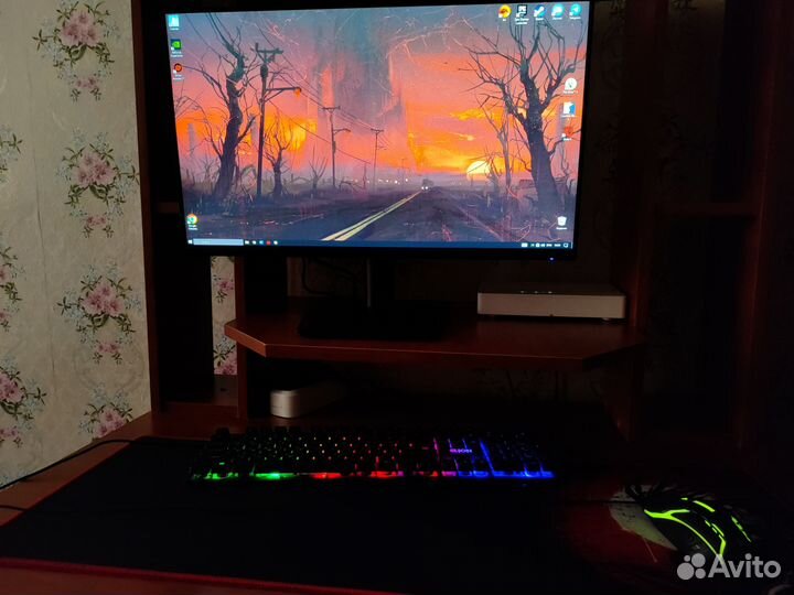 Игровой пк с монитором