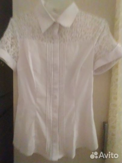 Школьная блузка р.42
