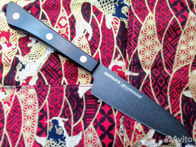 Кухонный нож Овощной Samura Shadow