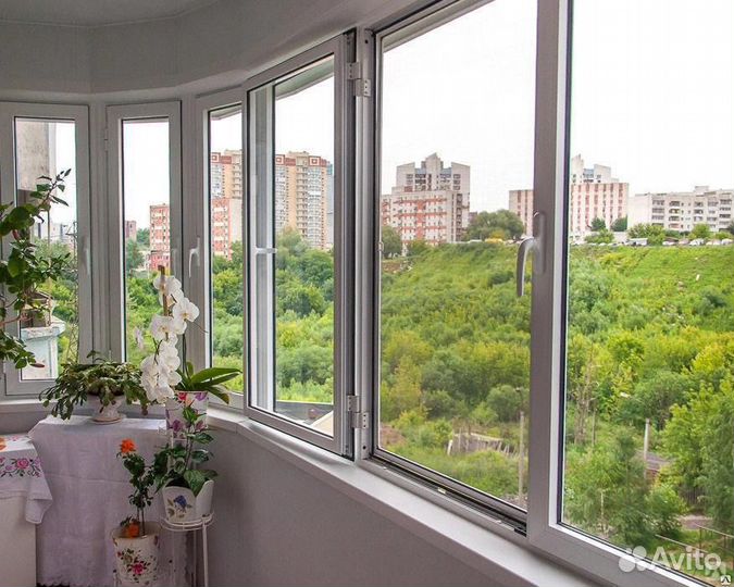 Остекление балконов и замена окон