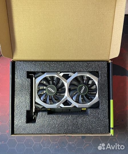 Видеокарта MSI GeForce GTX 1650 D6 ventus XS OC