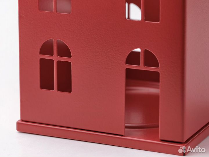 Подсвечники домики vinterfint и свечи IKEA новые