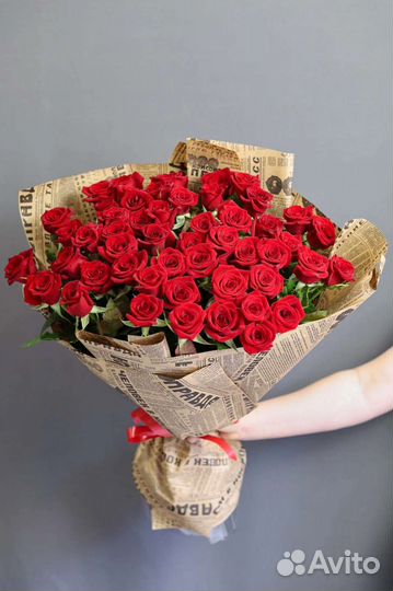 Цветы розы букет