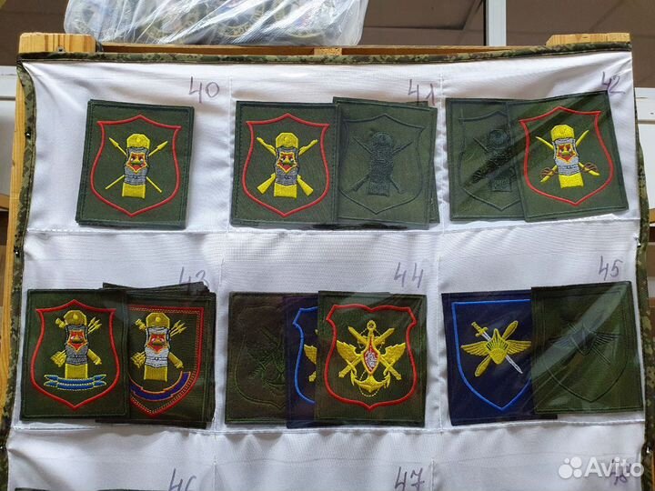 Шевроны и нашивки военные. Армия